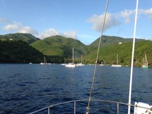 Anse de la Barque Guadeloupe onboard Pacific Wave