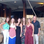 Family Charter outside Biras Creek Hotel BVI
