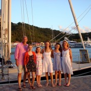 Family Charter Pacific Wave at Yacht Haven Grande Marina USVI