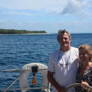 Couple charter in the Grenadines onboard Pacific Wave