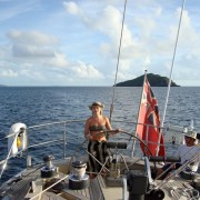 Family charter in the Grenadines