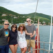Thanksgiving charter on Pacific Wave in the British Virgin Islands