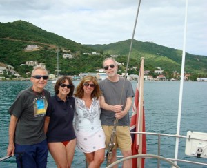 Thanksgiving charter on Pacific Wave in the British Virgin Islands