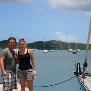 Charter Guests onboard Pacific Wave Yacht Haven Grande Marina USVI