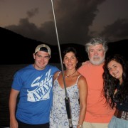 New Year Charter Guests onboard Pacific Wave British Virgin Islands