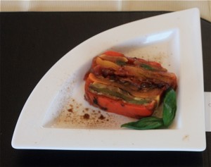 Grilled Chilled Vegetable Terrine