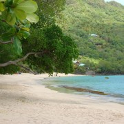 Lower Bay Beach on Bequia the Grenadines