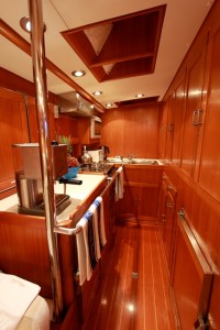 SY Pacific Wave Galley