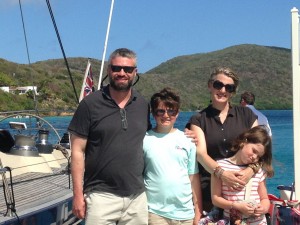 Boulind Family Charter Guests SY Pacific Wave