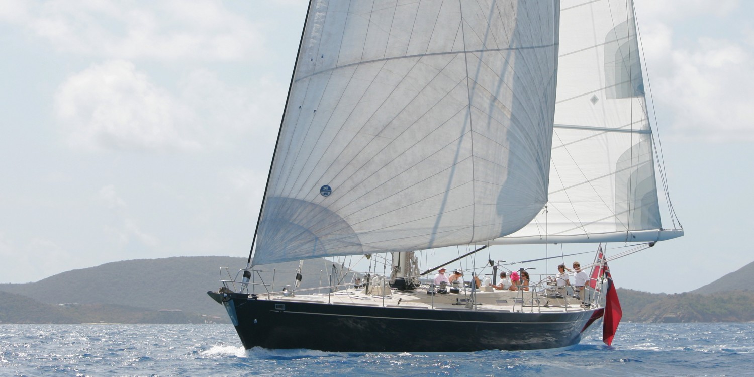 Pacific Wave sailing out of North Sound BVI