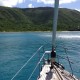 Pacific Wave anchored in a secluded anchorage BVI