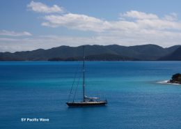 Pacific Wave anchored off JVD BVI