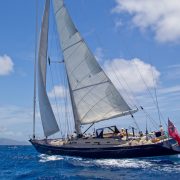 Sailing in the BVI onboard SY Pacific Wave
