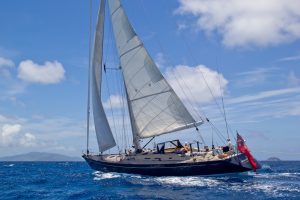 Sailing in the BVI onboard SY Pacific Wave