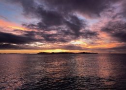 New Years Eve Sunset from Pacific Wave Virgin Gorda