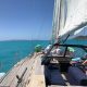 Pacific Wave sailing on a BVI Crewed Yacht Charter